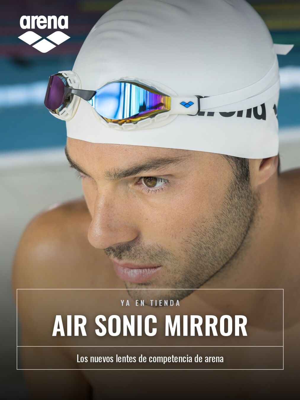 Post Arena Air Sonic Mirror
