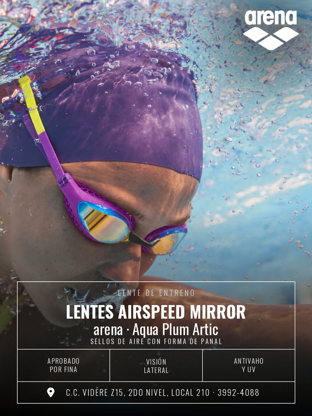 Post Arena lentes Airspeed Mirror