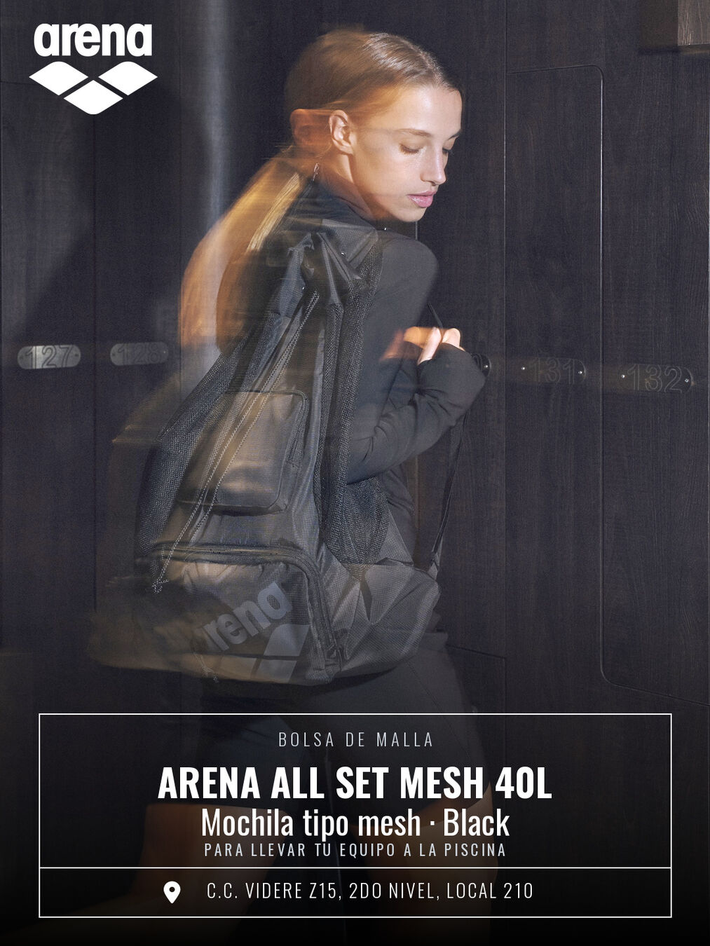 Post Arena mochila All Set Mesh