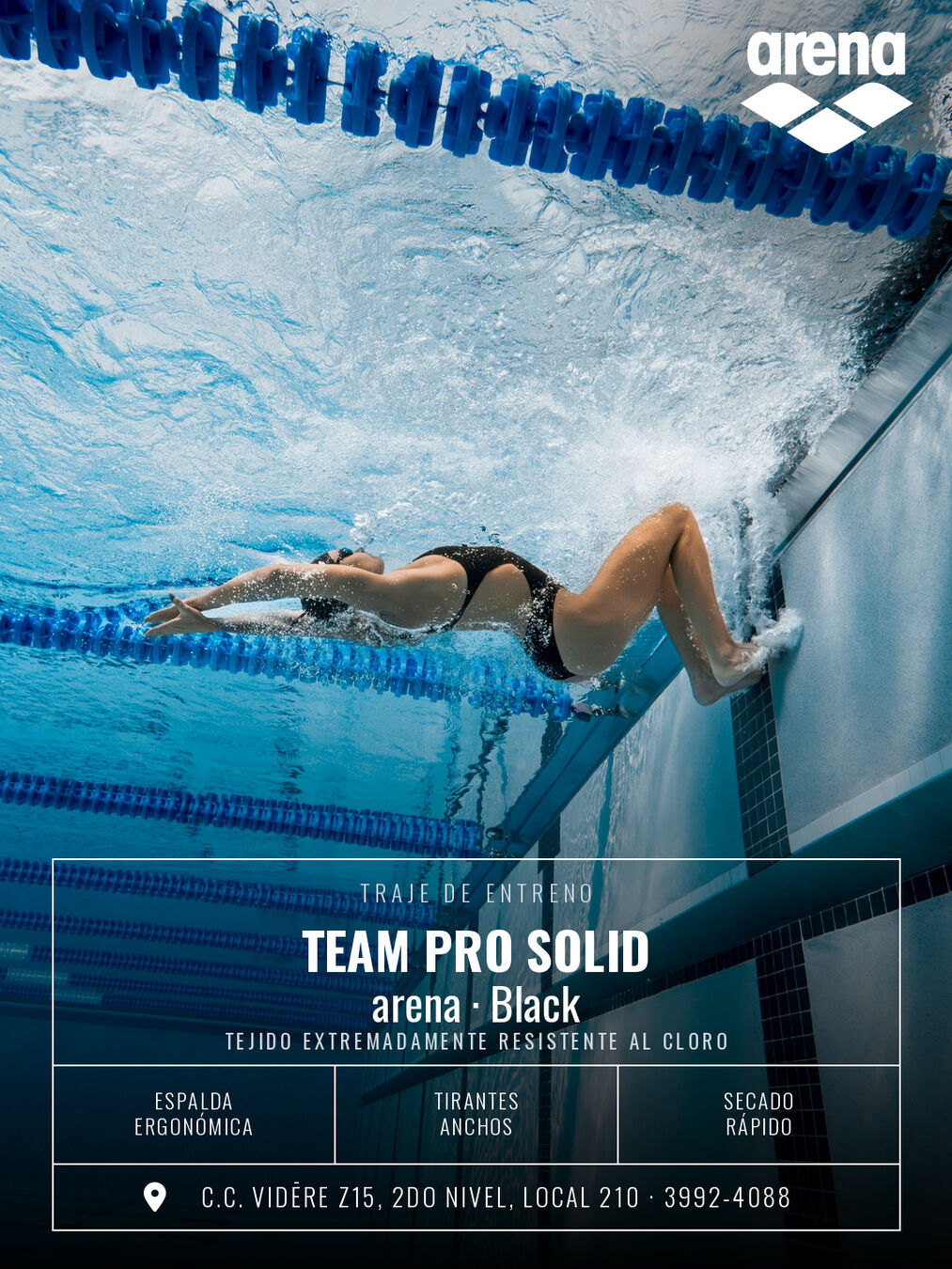 Post Arena traje Team Pro Solid