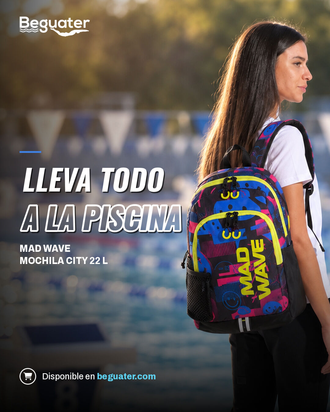 Post Beguater mochila Mad Wave