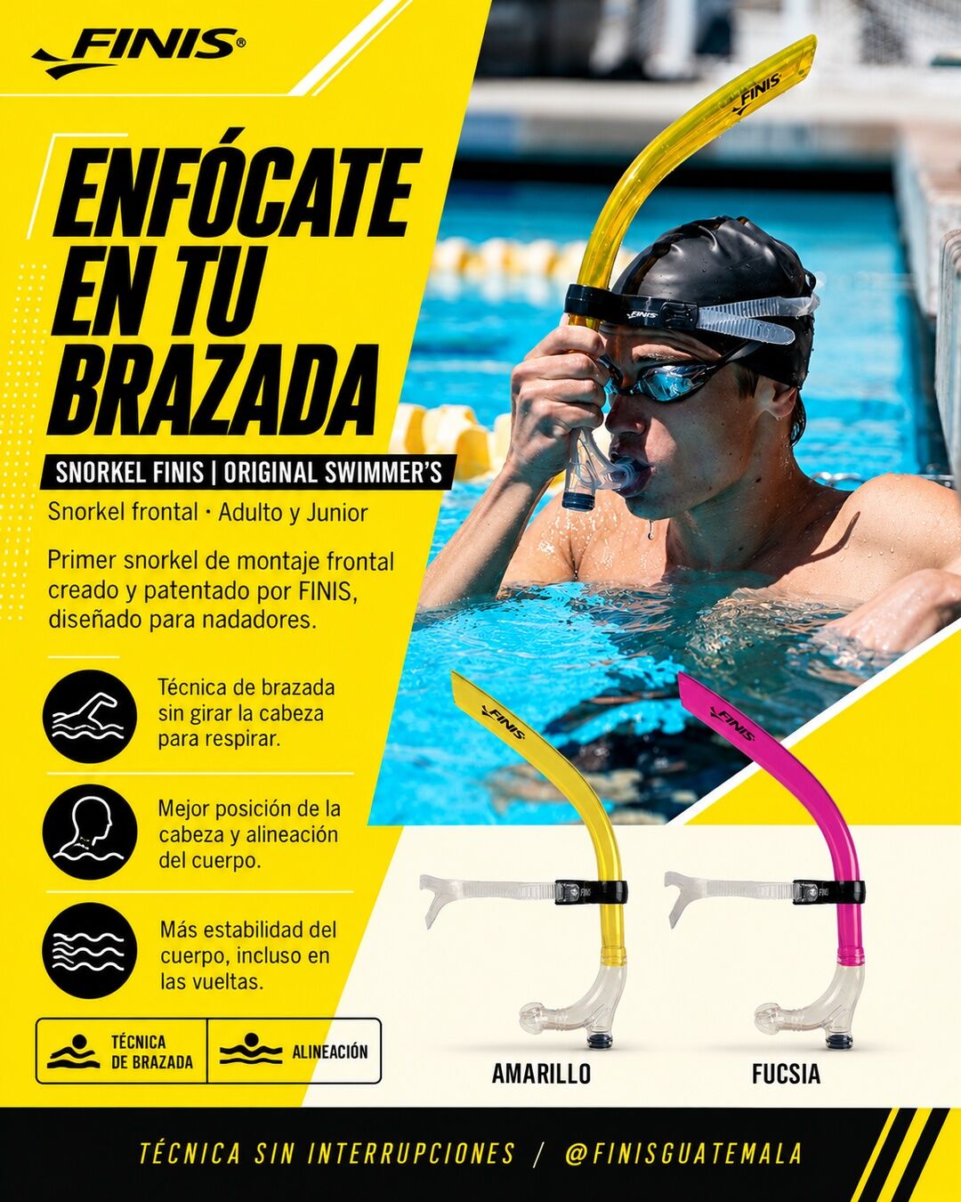 Post Finis Guatemala snorkel
